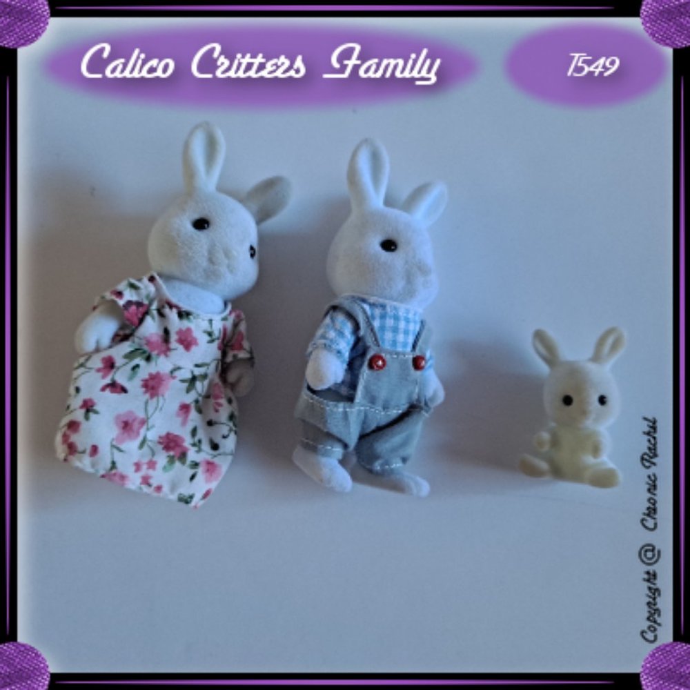 1985 Snow-Warren White Rabbit Family - Picture 5 of 5